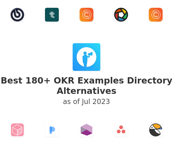 Best 180+ OKR Examples Directory Alternatives