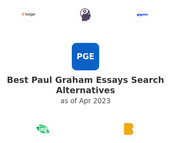 Best Paul Graham Essays Search Alternatives