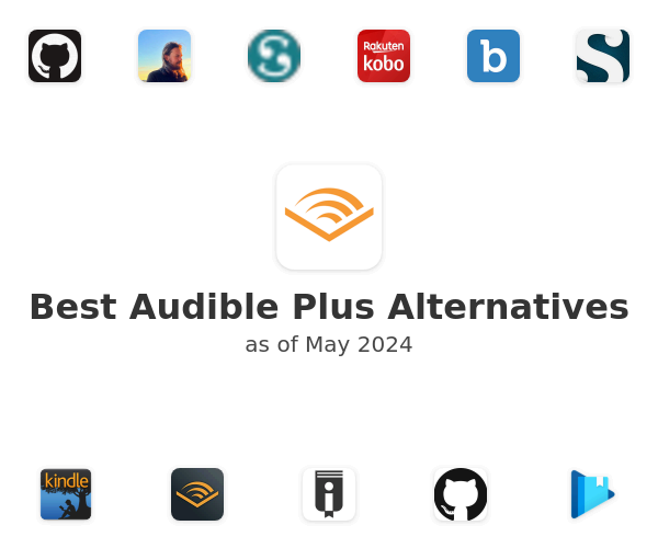 Best Audible Plus Alternatives