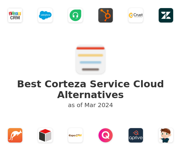 Best Corteza Service Cloud Alternatives