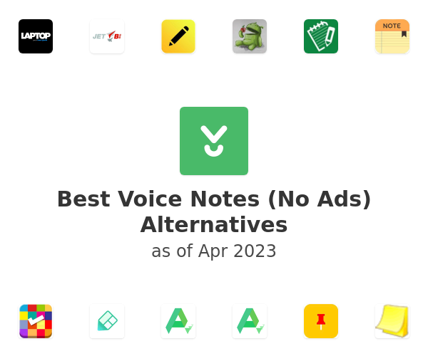 Best Voice Notes (No Ads) Alternatives
