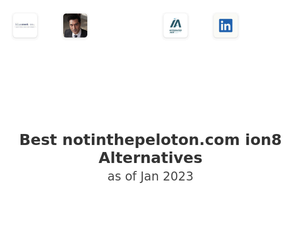 Best notinthepeloton.com ion8 Alternatives