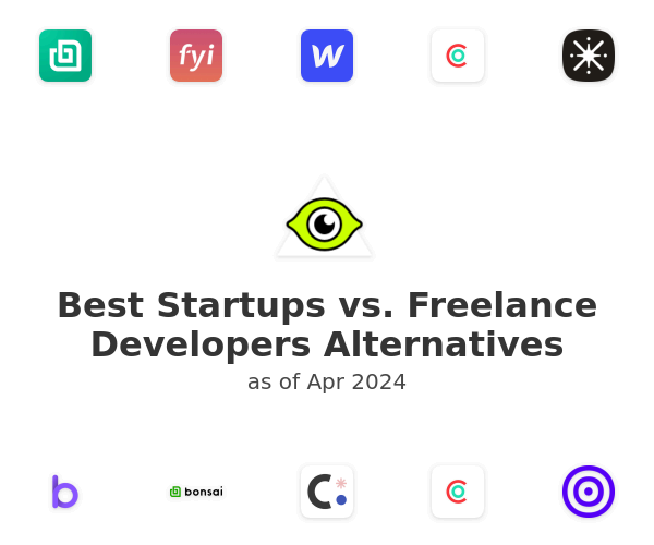 Best Startups vs. Freelance Developers Alternatives