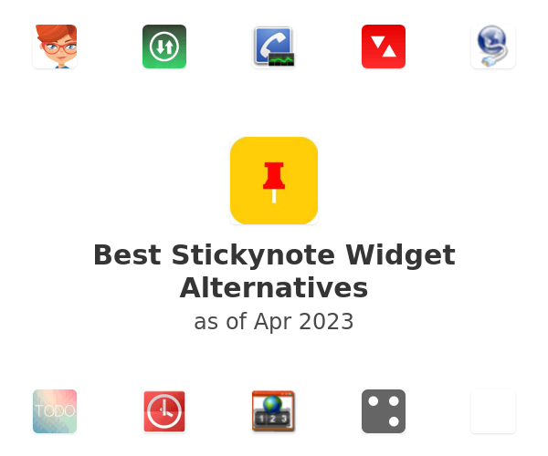Best Stickynote Widget Alternatives