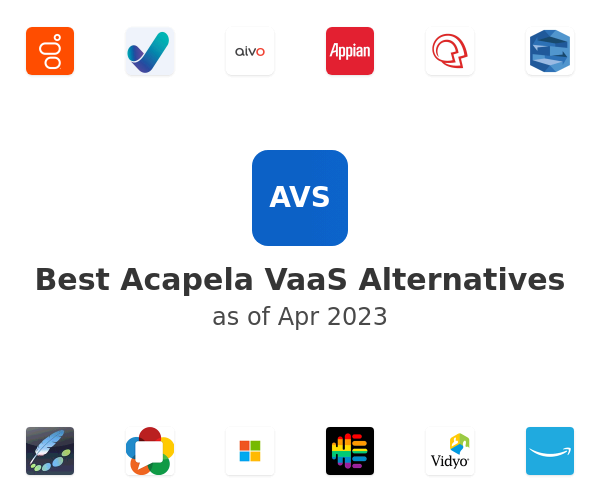Best Acapela VaaS Alternatives