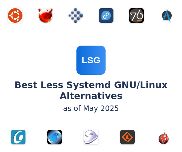 Best Less Systemd GNU/Linux Alternatives
