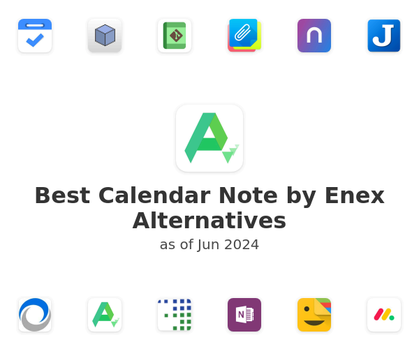 Best Calendar Note by Enex Alternatives