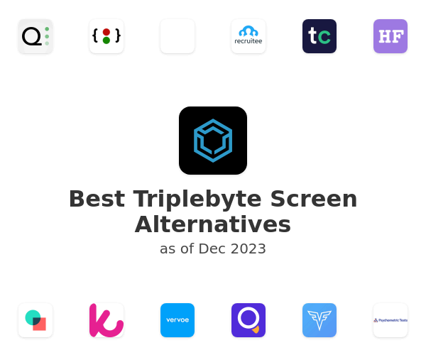 Best Triplebyte Screen Alternatives