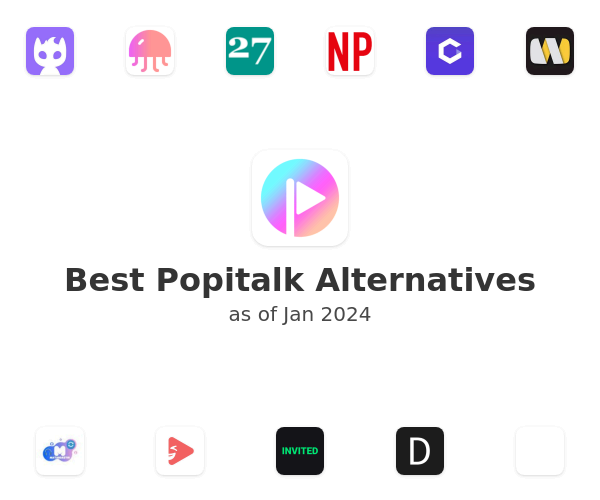 Best Popitalk Alternatives