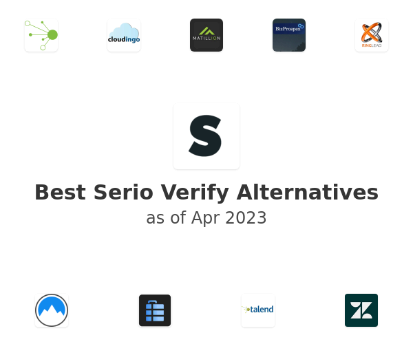 Best Serio Verify Alternatives