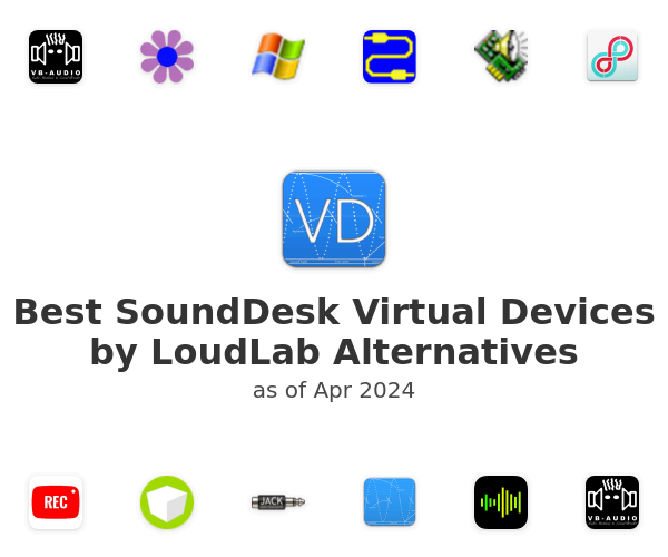 Best SoundDesk Virtual Devices by LoudLab Alternatives