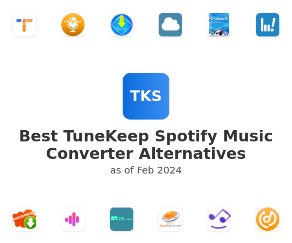 Best TuneKeep Spotify Music Converter Alternatives