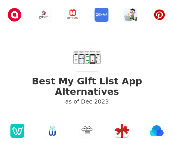 Best My Gift List App Alternatives