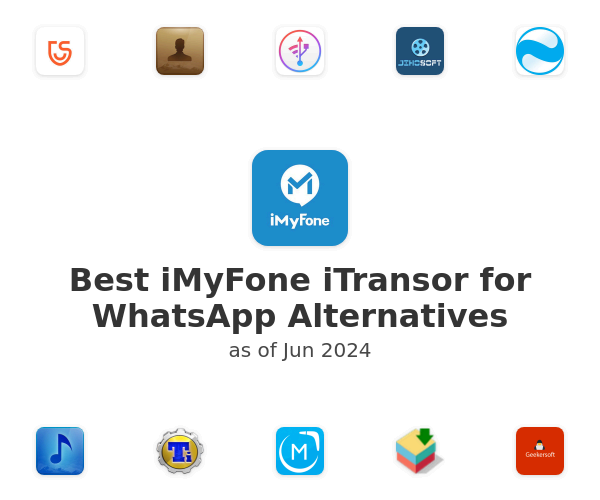 Best iMyFone iTransor for WhatsApp Alternatives