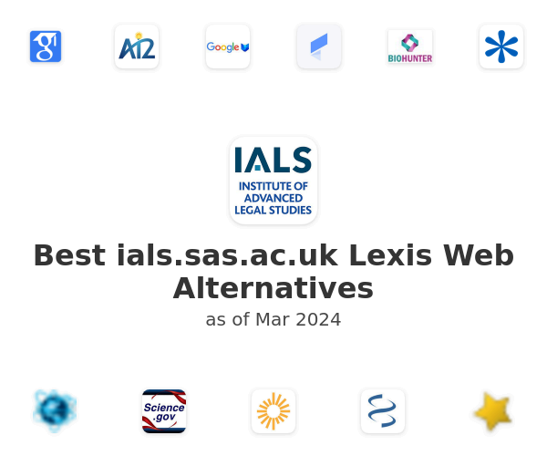 Best ials.sas.ac.uk Lexis Web Alternatives