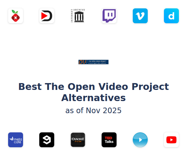 Best The Open Video Project Alternatives