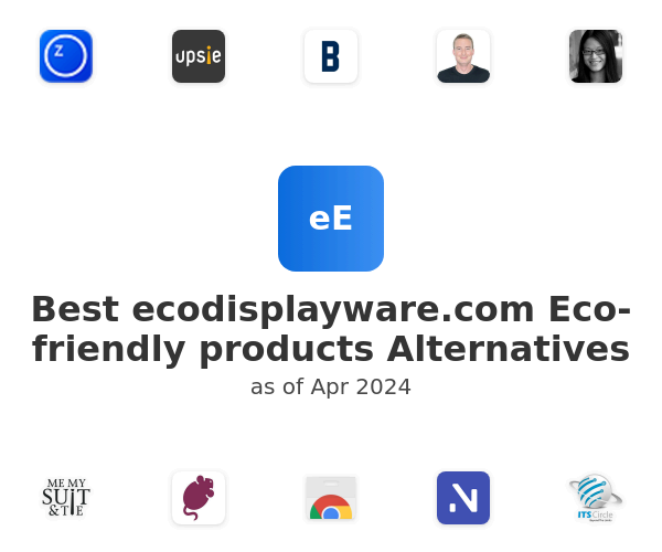 Best ecodisplayware.com Eco-friendly products Alternatives