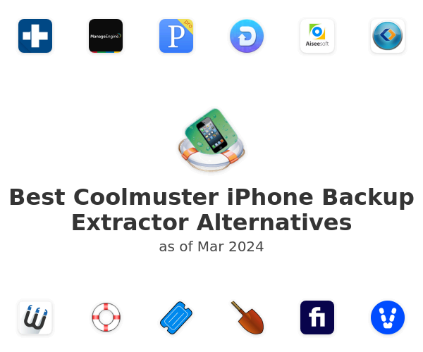Best Coolmuster iPhone Backup Extractor Alternatives