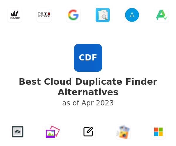 Best Cloud Duplicate Finder Alternatives