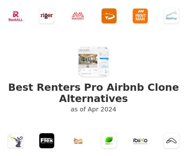 Best Renters Pro Airbnb Clone Alternatives