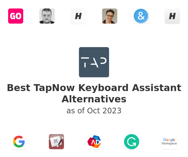 Best TapNow Keyboard Assistant Alternatives