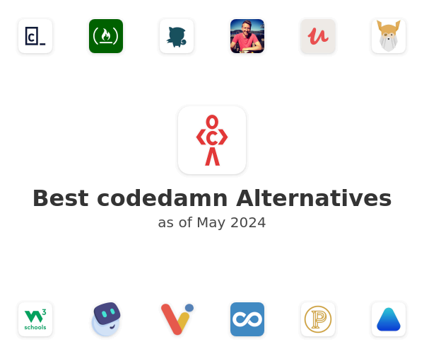 Best codedamn Alternatives