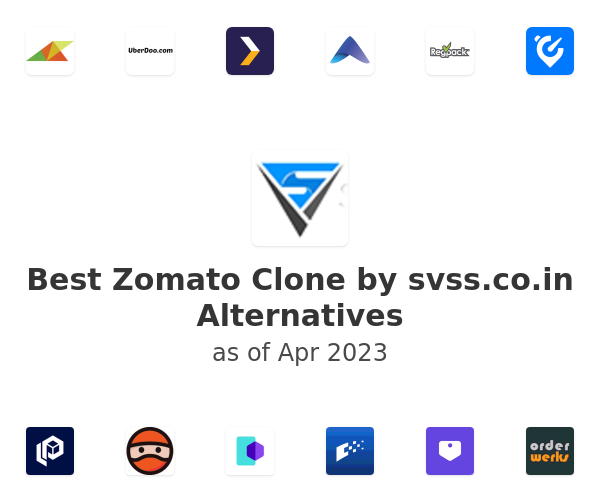 Best Zomato Clone by svss.co.in Alternatives