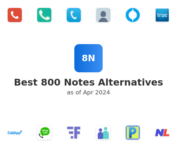 Best 800 Notes Alternatives