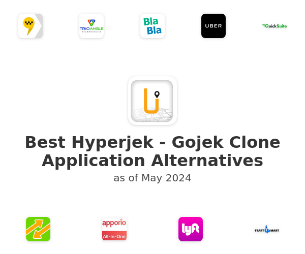 Best Hyperjek - Gojek Clone Application Alternatives