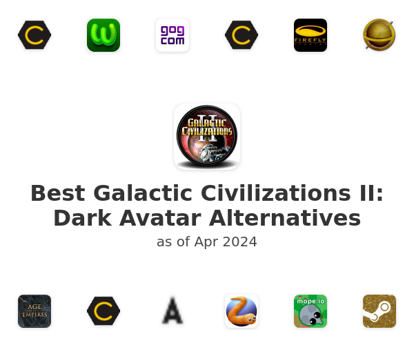 Best Galactic Civilizations II: Dark Avatar Alternatives