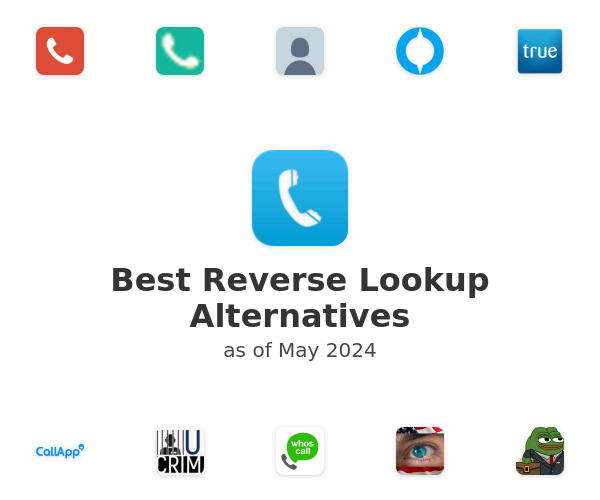Best Reverse Lookup Alternatives