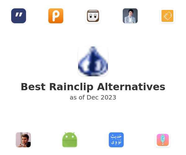 Best Rainclip Alternatives