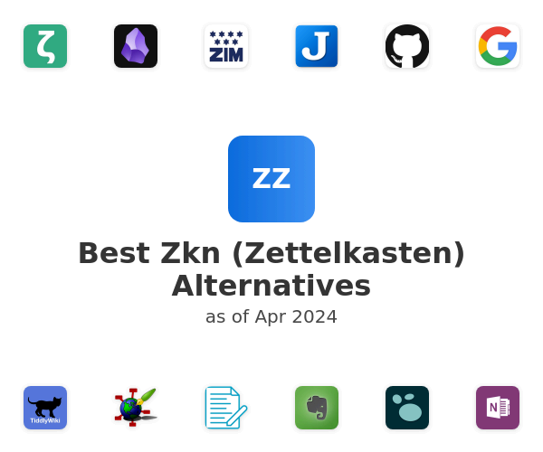 Best Zkn (Zettelkasten) Alternatives