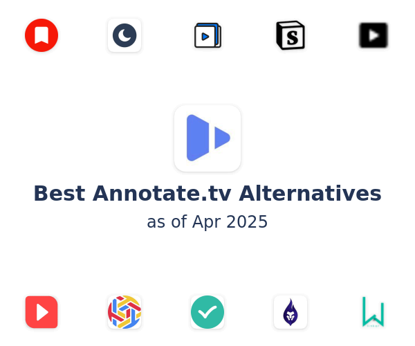 Best Annotate.tv Alternatives