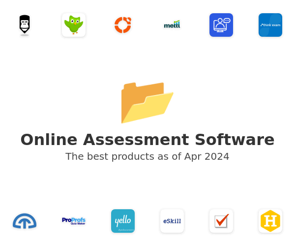The best Online Assessment products