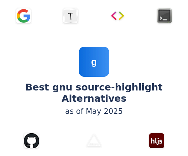 Best gnu source-highlight Alternatives