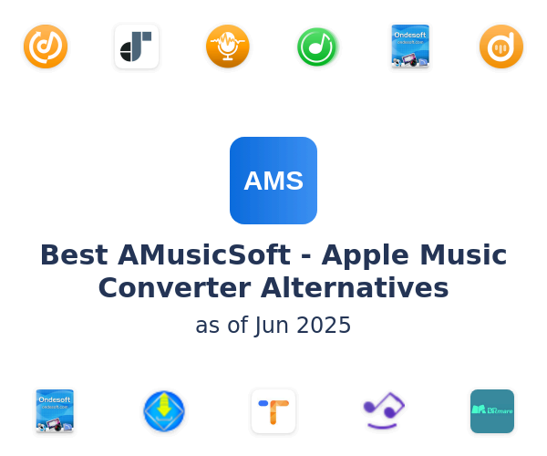Best AMusicSoft - Apple Music Converter Alternatives