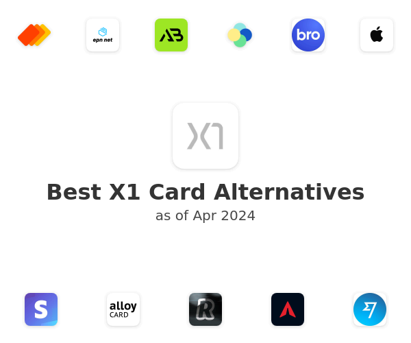 Best X1 Card Alternatives