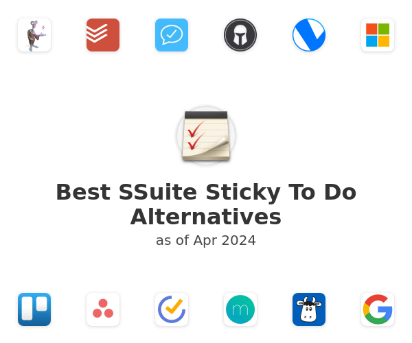 Best SSuite Sticky To Do Alternatives