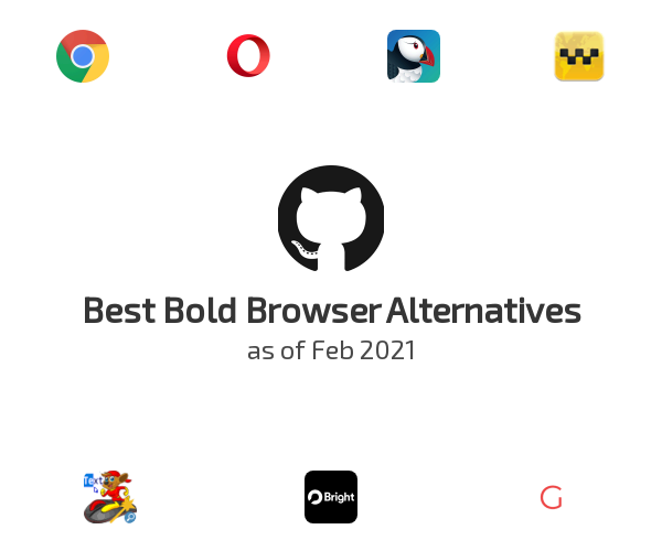 Best Bold Browser Alternatives