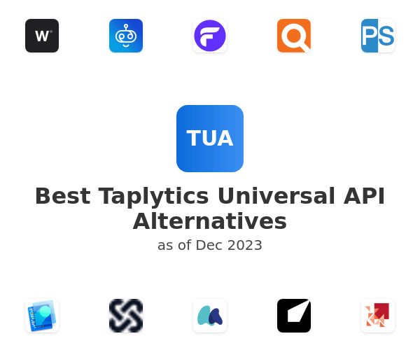 Best Taplytics Universal API Alternatives