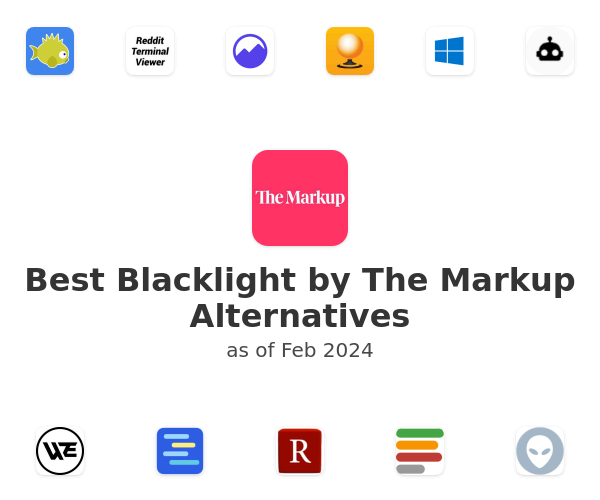 Best Blacklight by The Markup Alternatives