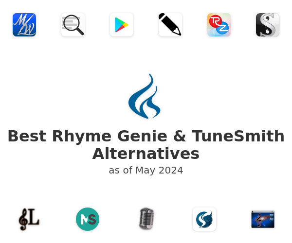 Best Rhyme Genie & TuneSmith Alternatives