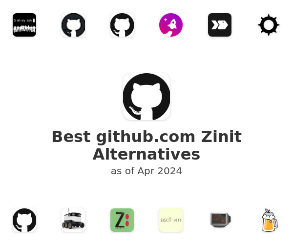 Best github.com Zinit Alternatives