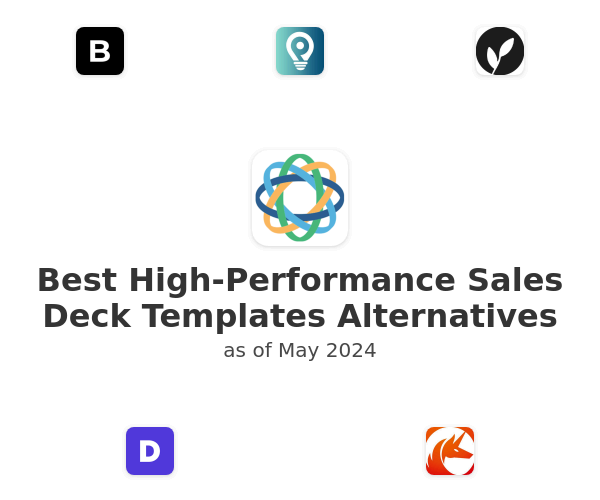 Best High-Performance Sales Deck Templates Alternatives