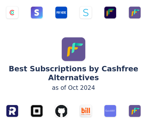 Best Subscriptions by Cashfree Alternatives