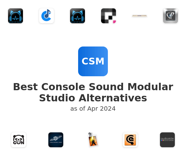 Best Console Sound Modular Studio Alternatives