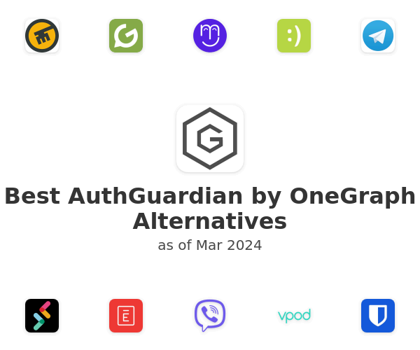 Best AuthGuardian by OneGraph Alternatives