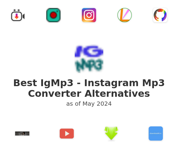 Best IgMp3 - Instagram Mp3 Converter Alternatives