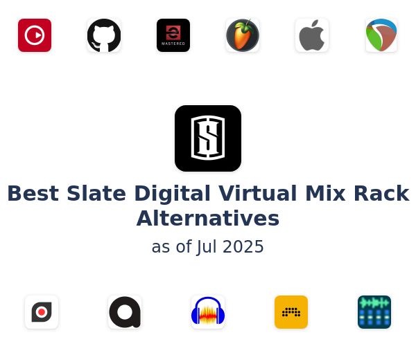 Best Slate Digital Virtual Mix Rack Alternatives